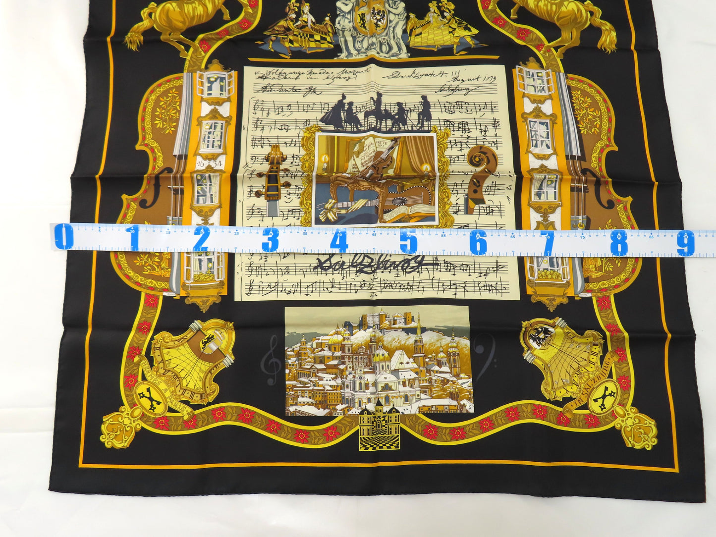 HERMES Carre HERMES Carre Carre 90 IN SALZBURG Scarf Scarf