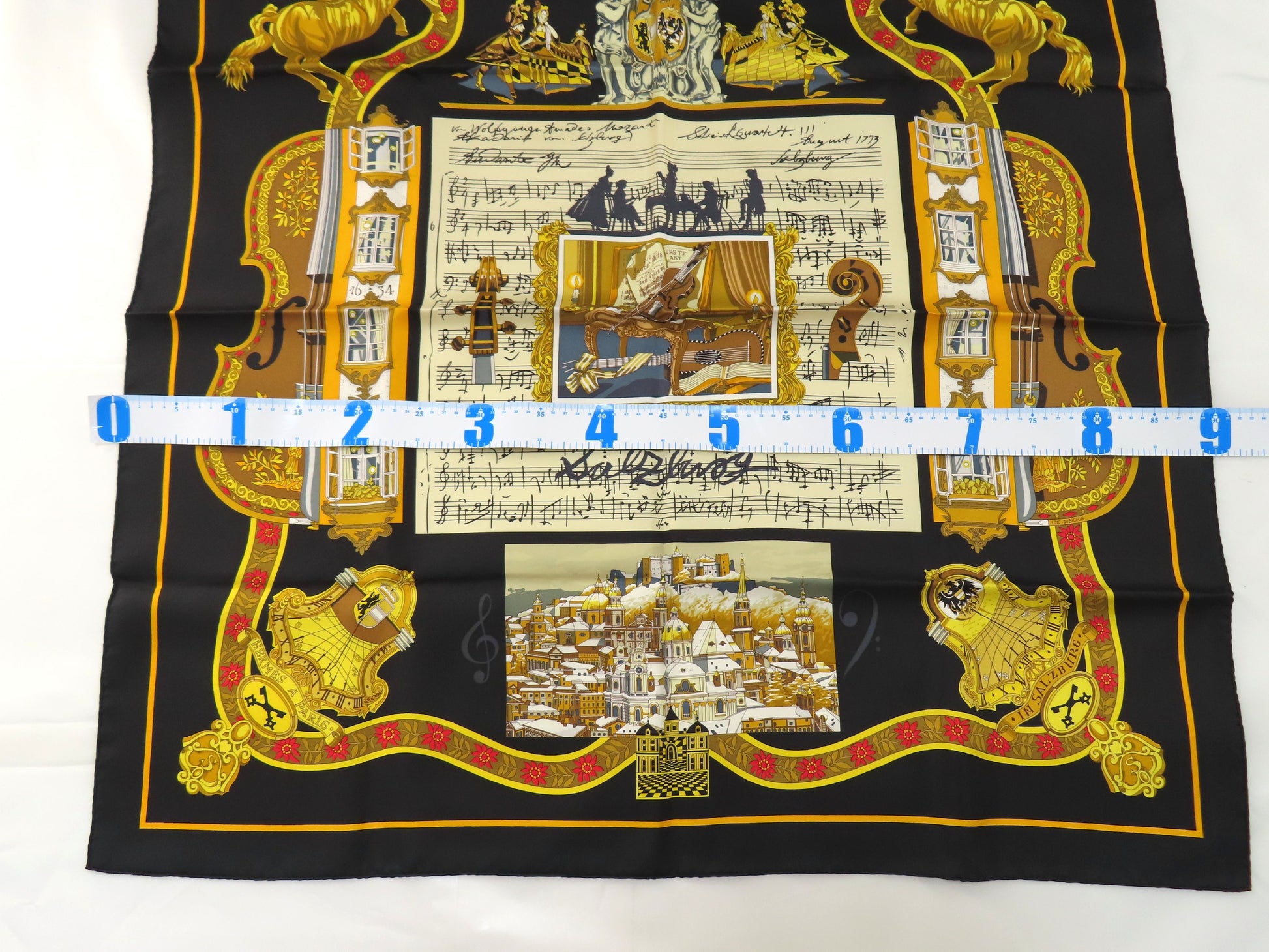 HERMES Carre HERMES Carre Carre 90 IN SALZBURG Scarf Scarf