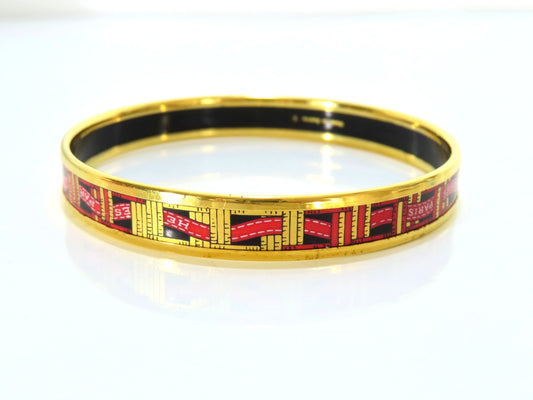 HERMES Hermes Emaille PM Bangle Bracelet/Bangle