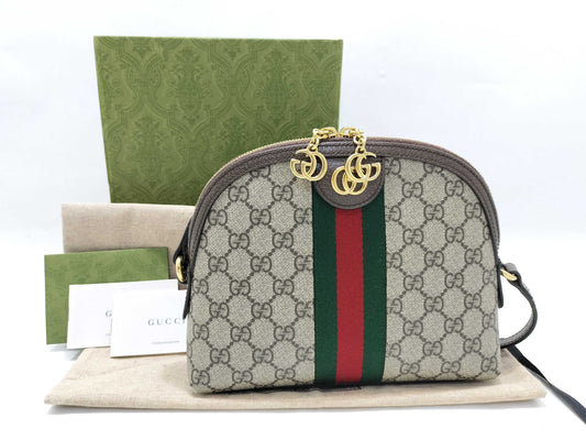 GUCCI GG Supreme Sherry Line Shoulder Bag 499621