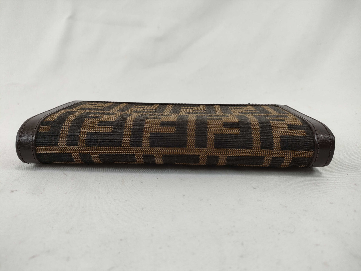 FENDI Zucca Pattern Bifold Long Wallet