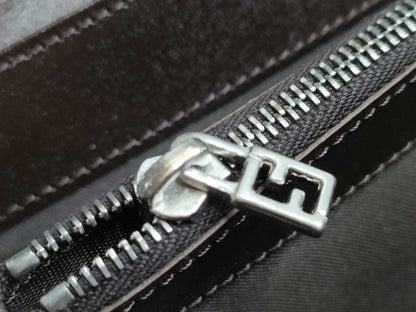 FENDI Zucca Pattern Bifold Long Wallet