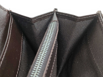 FENDI Zucca Pattern Bifold Long Wallet