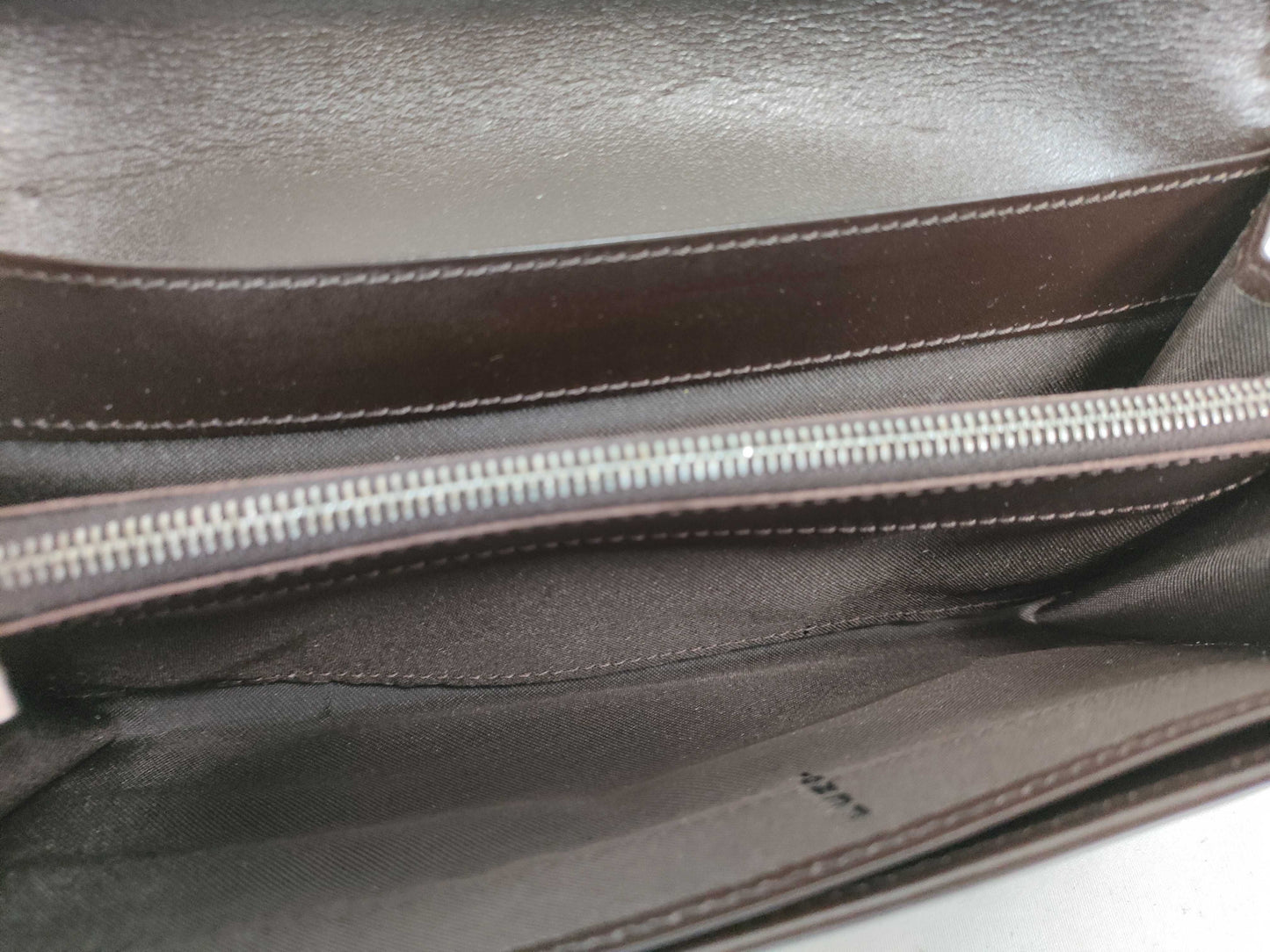 FENDI Zucca Pattern Bifold Long Wallet
