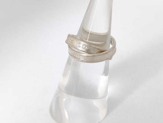 Tiffany & Co. Tiffany 1837 W Narrow Ring SV925 Ring