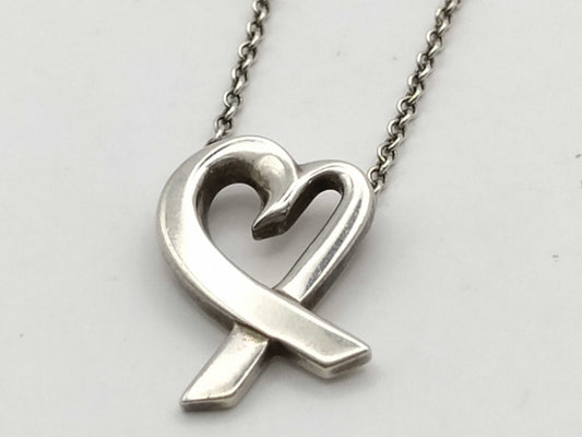 Tiffany & Co. Loving Heart Tiffany Paloma Picasso Open Heart Necklace SV925 Necklace