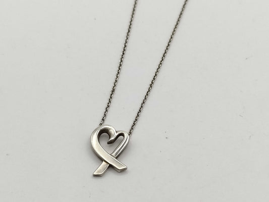 Tiffany & Co. Loving Heart Tiffany Paloma Picasso Open Heart Necklace SV925 Necklace