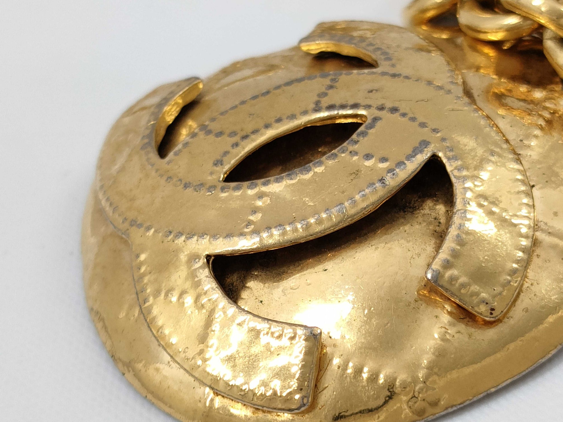 CHANEL Coco Mark 94P Vintage Necklace