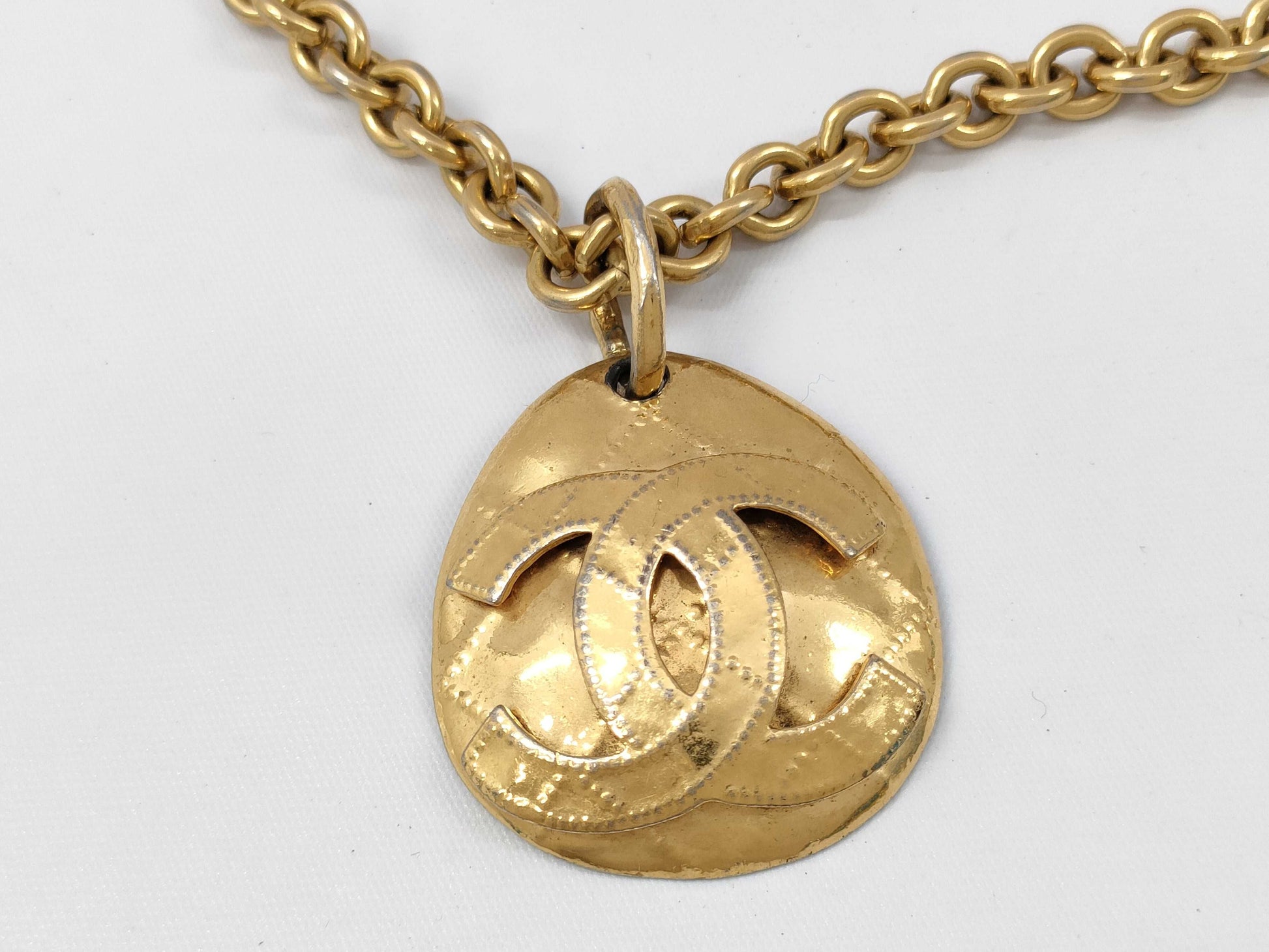 CHANEL Coco Mark 94P Vintage Necklace