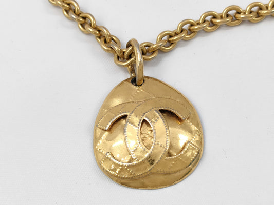 CHANEL Coco Mark 94P Vintage Necklace