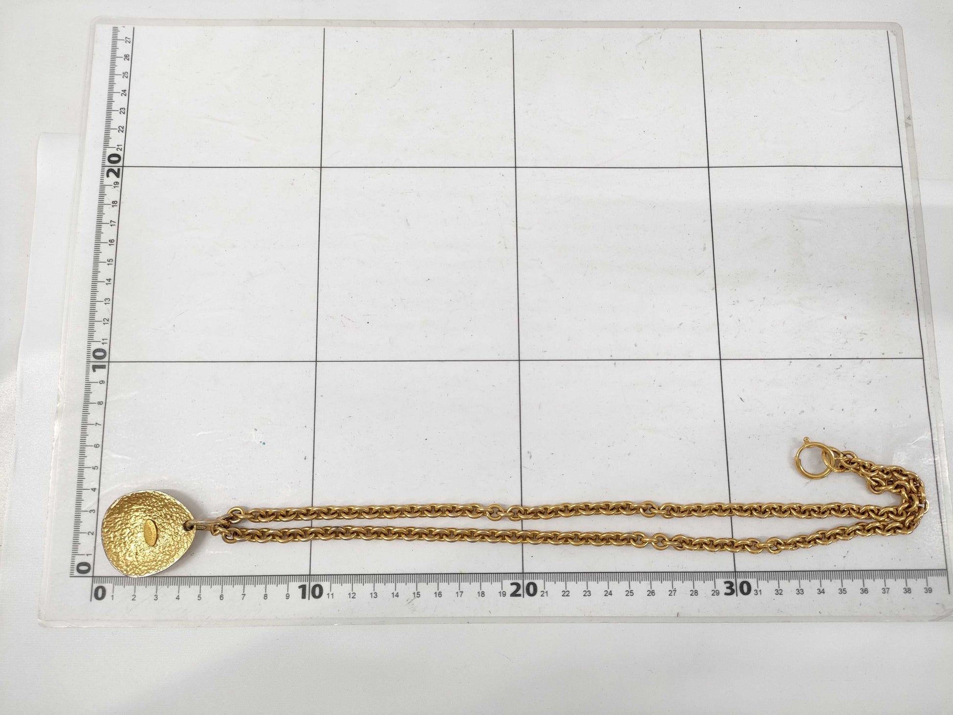 CHANEL Coco Mark 94P Vintage Necklace