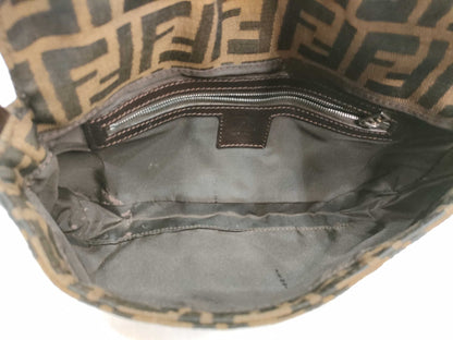 FENDI Zucca Mamma Bucket 26424 Shoulder Bag Handbag Handbag