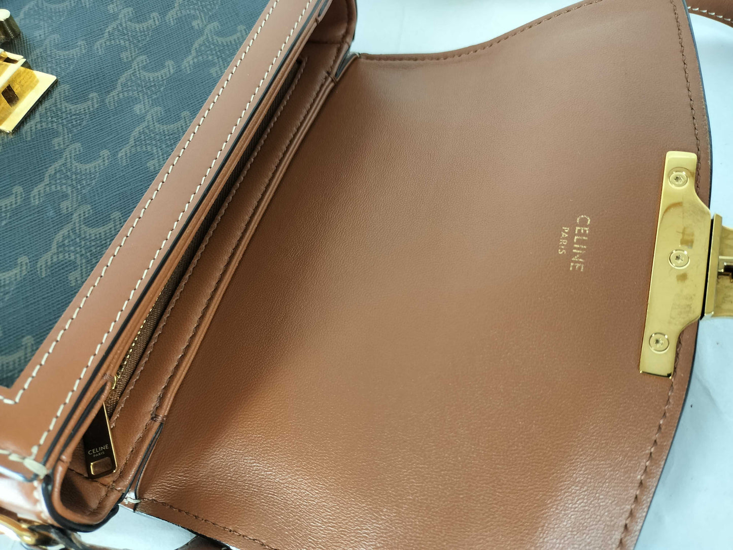 CELINE Triomphe Shoulder Bag