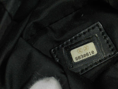 CHANEL New Travel Line Handbag Black Handbag