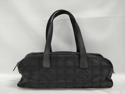 CHANEL New Travel Line Handbag Black Handbag