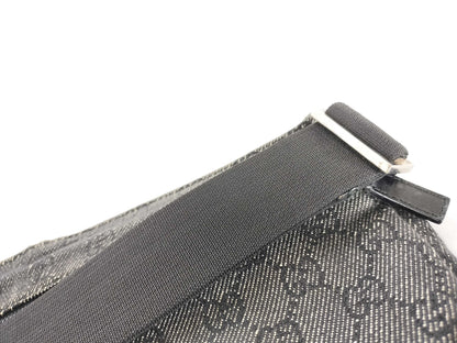 GUCCI GG Canvas Denim Waist Bag Body Bag 28566