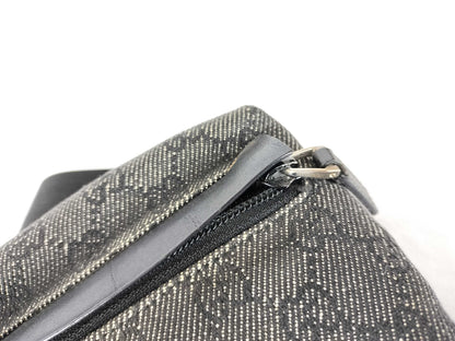 GUCCI GG Canvas Denim Waist Bag Body Bag 28566