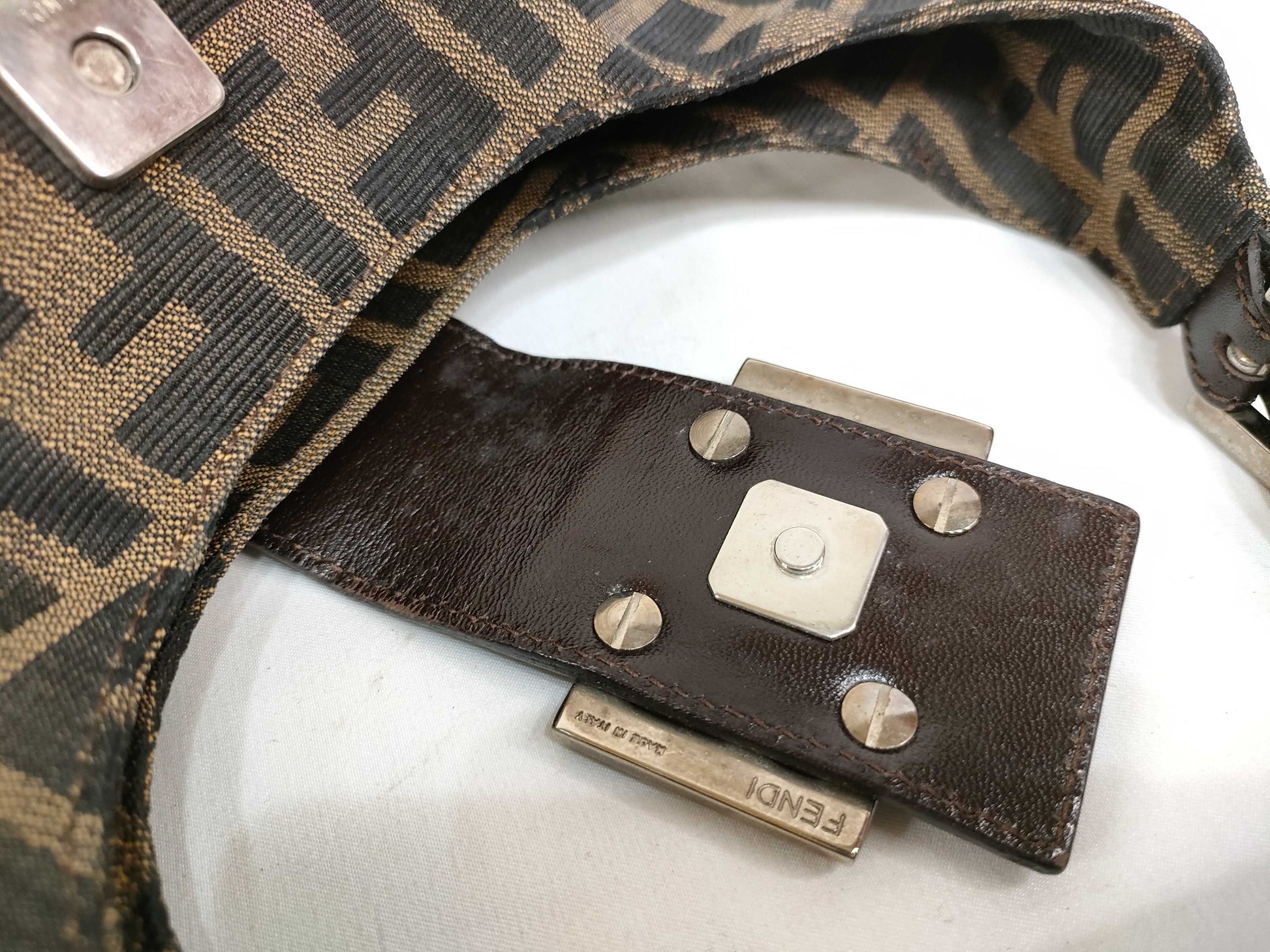 FENDI Zucca pattern Fendi Zucca one-shoulder bag handbag