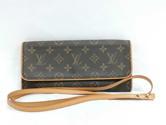 LOUIS VUITTON M 51852 Monogram Pochette Twin GM M51852 Shoulder Bag