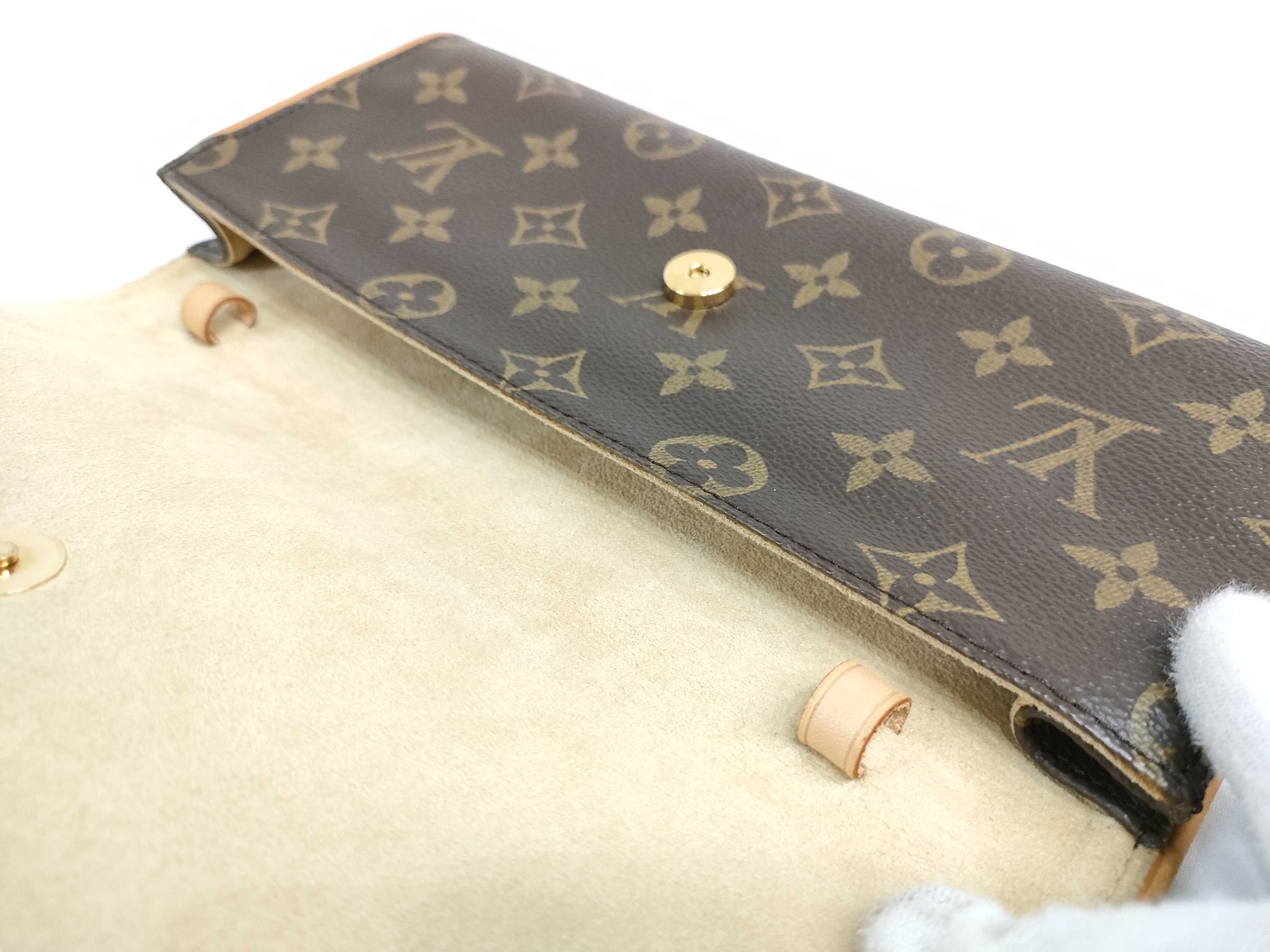 LOUIS VUITTON M 51852 Monogram Pochette Twin GM M51852 Shoulder Bag