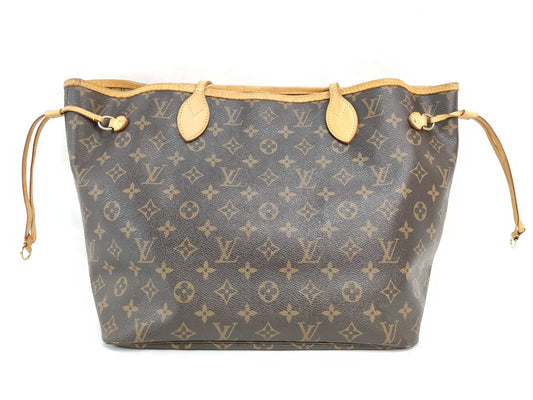 LOUIS VUITTON M 40156 Monogram Louis Vuitton Monogram Neverfull MM M40156 Tote Bag Handbag