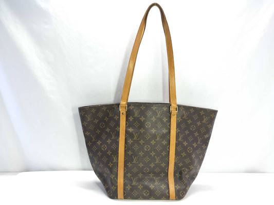 LOUIS VUITTON Monogram Sac Shopping Tote Bag M51108