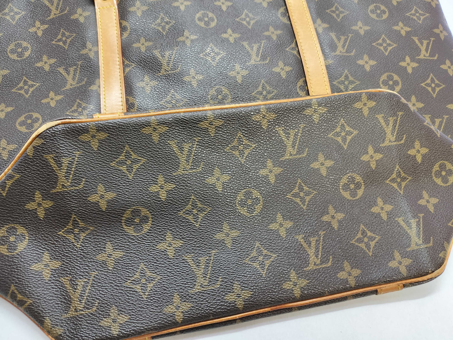 LOUIS VUITTON Monogram Sac Shopping Tote Bag M51108