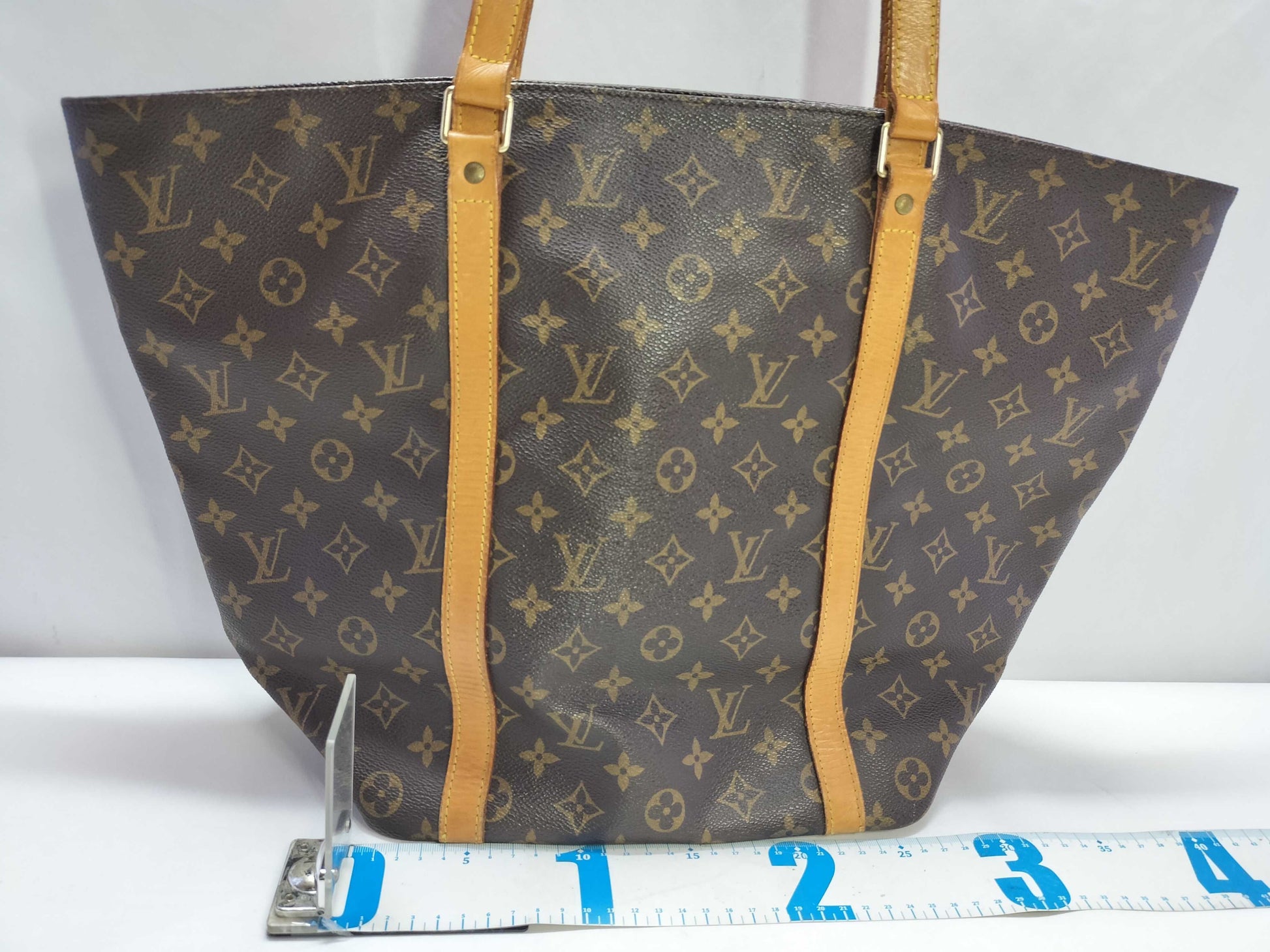 LOUIS VUITTON Monogram Sac Shopping Tote Bag M51108
