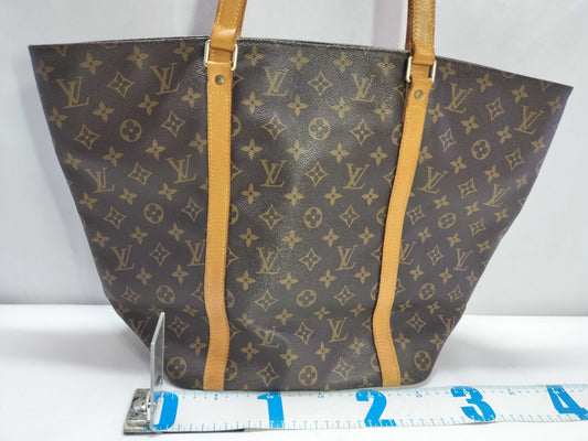 LOUIS VUITTON Monogram Sac Shopping Tote Bag M51108