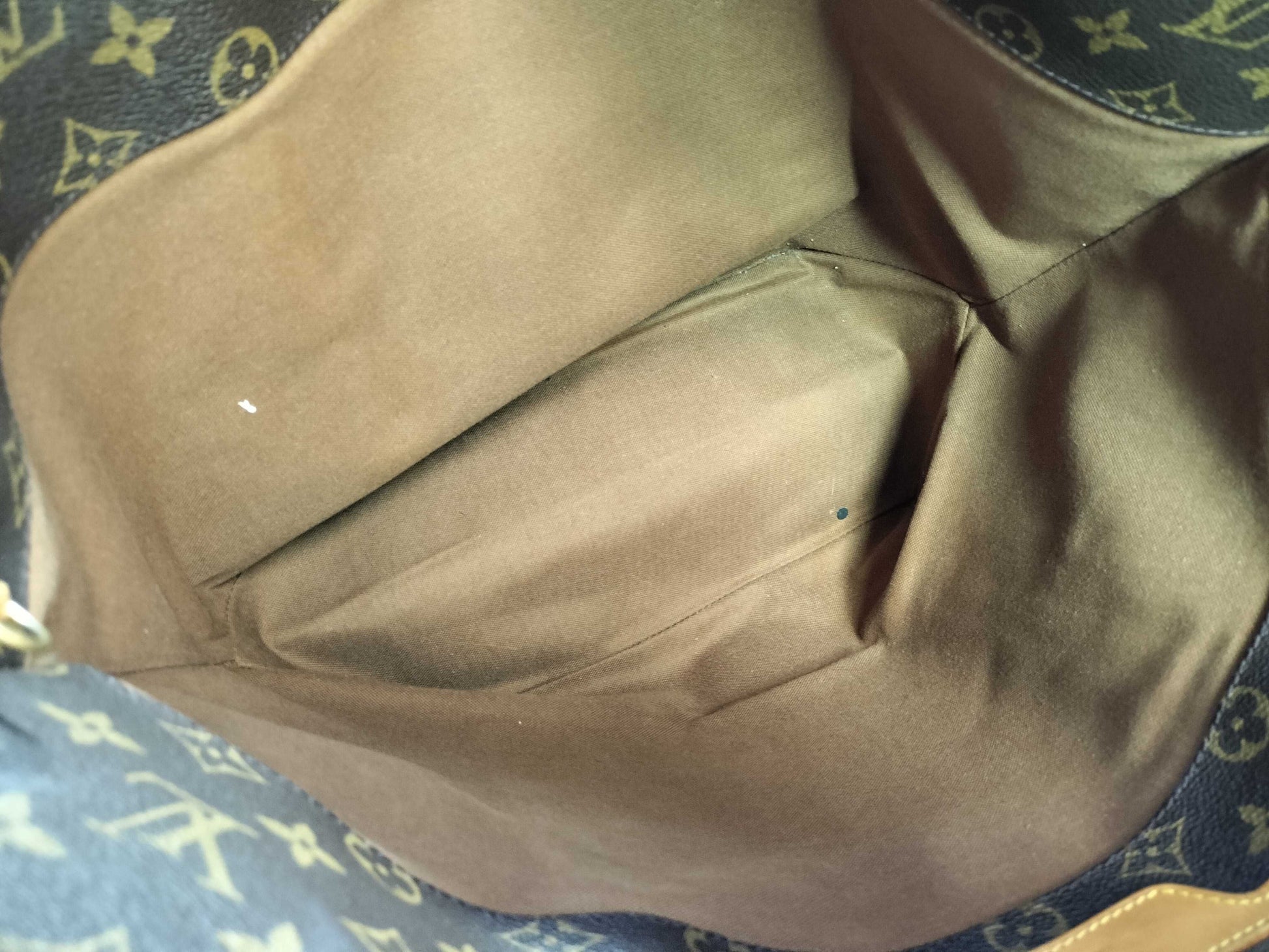 LOUIS VUITTON Monogram Sac Shopping Tote Bag M51108