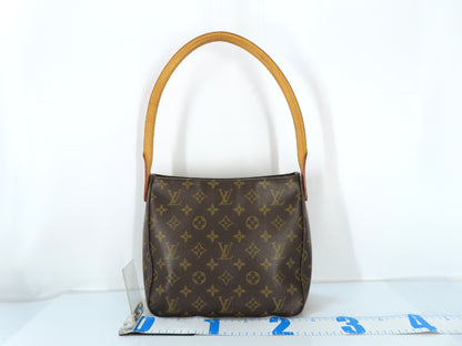 LOUIS VUITTON Monogram Looping MM M51146 Shoulder Bag/Handbag