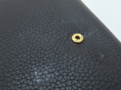 LOUIS VUITTON Taurillon Capucines Portefeuille M61248 Black Wallet