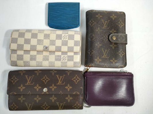 LOUIS VUITTON Monogram Epi Wallet 5-Piece Set