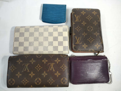 LOUIS VUITTON Monogram Epi Wallet 5-Piece Set