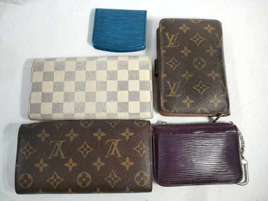 LOUIS VUITTON Monogram Epi Wallet 5-Piece Set