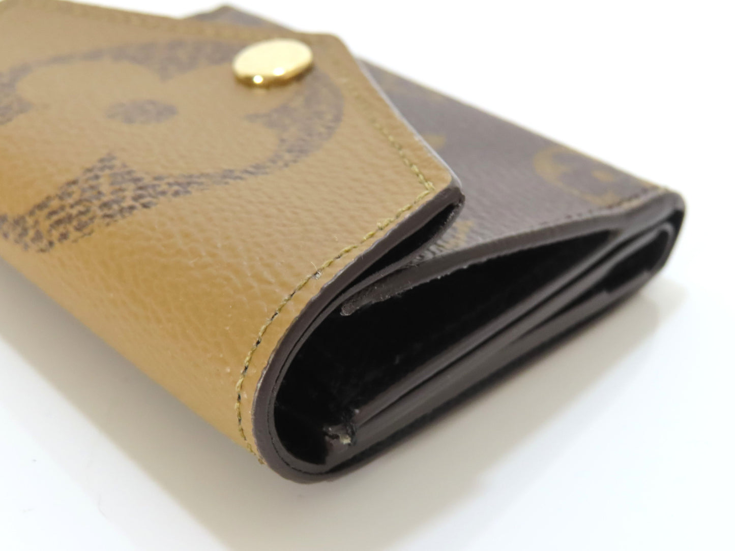 LOUIS VUITTON Monogram Giant Reverse Portefeuille Zoe M80725 RFID Wallet