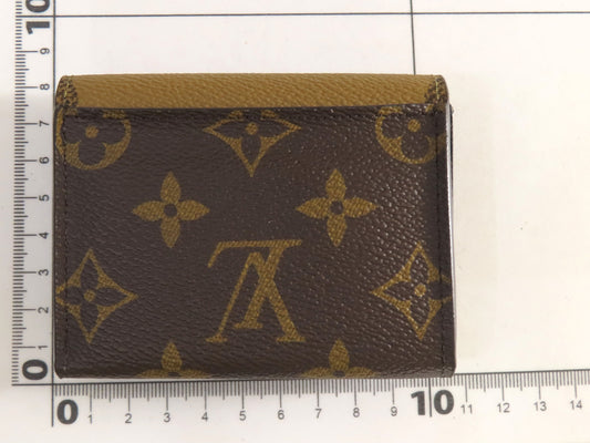 LOUIS VUITTON Monogram Giant Reverse Portefeuille Zoe M80725 RFID Wallet