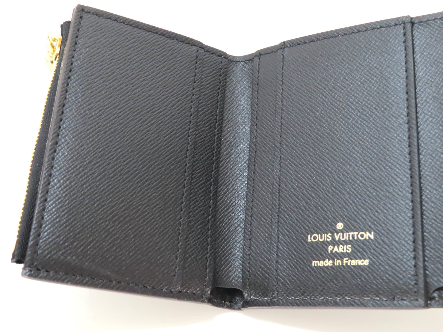 LOUIS VUITTON Monogram Giant Reverse Portefeuille Zoe M80725 RFID Wallet