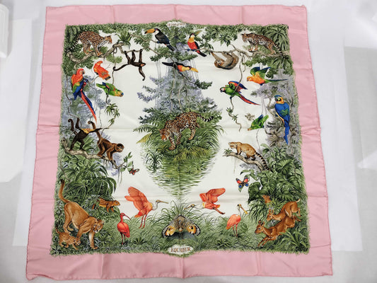 HERMES Carre 90 Large Scarf with Tag