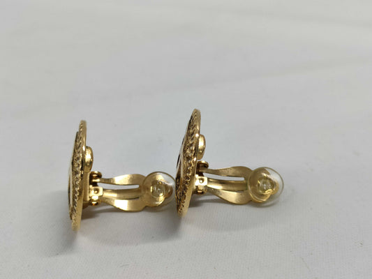 CHANEL Coco Mark Earrings 97P Vintage Earrings