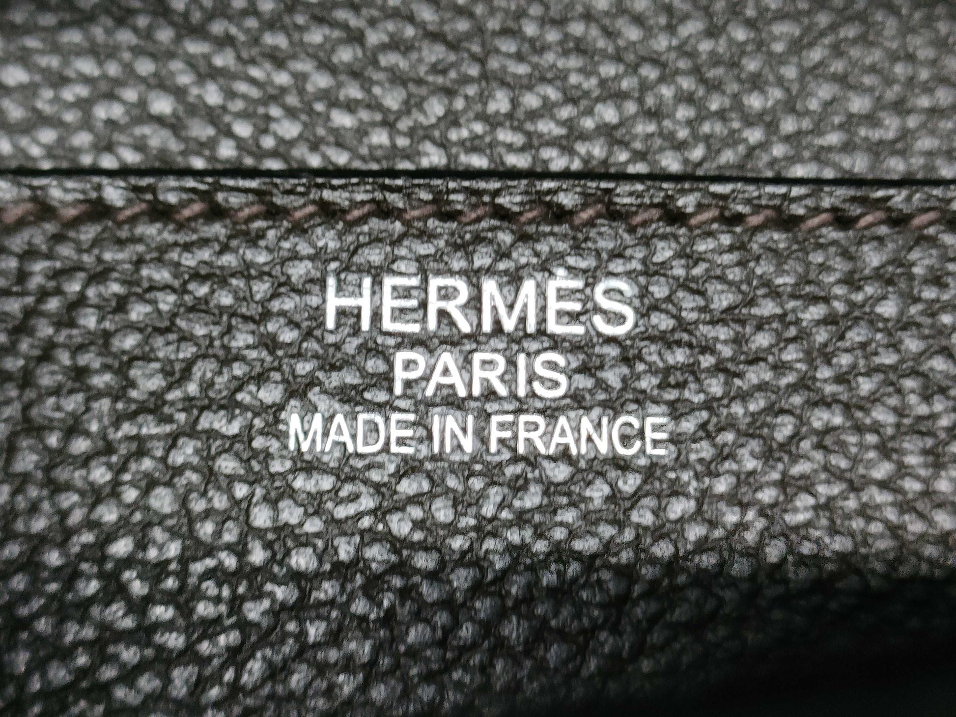 HERMES Kelly Depeche □O engraved briefcase business bag business bag
