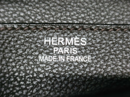 HERMES Kelly Depeche □O engraved briefcase business bag business bag