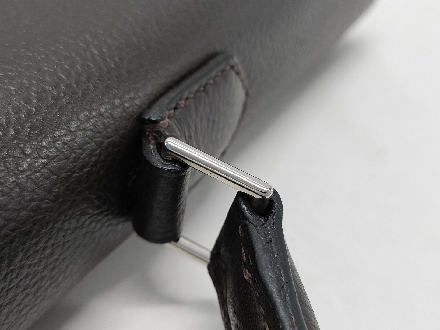 HERMES Kelly Depeche □O engraved briefcase business bag business bag