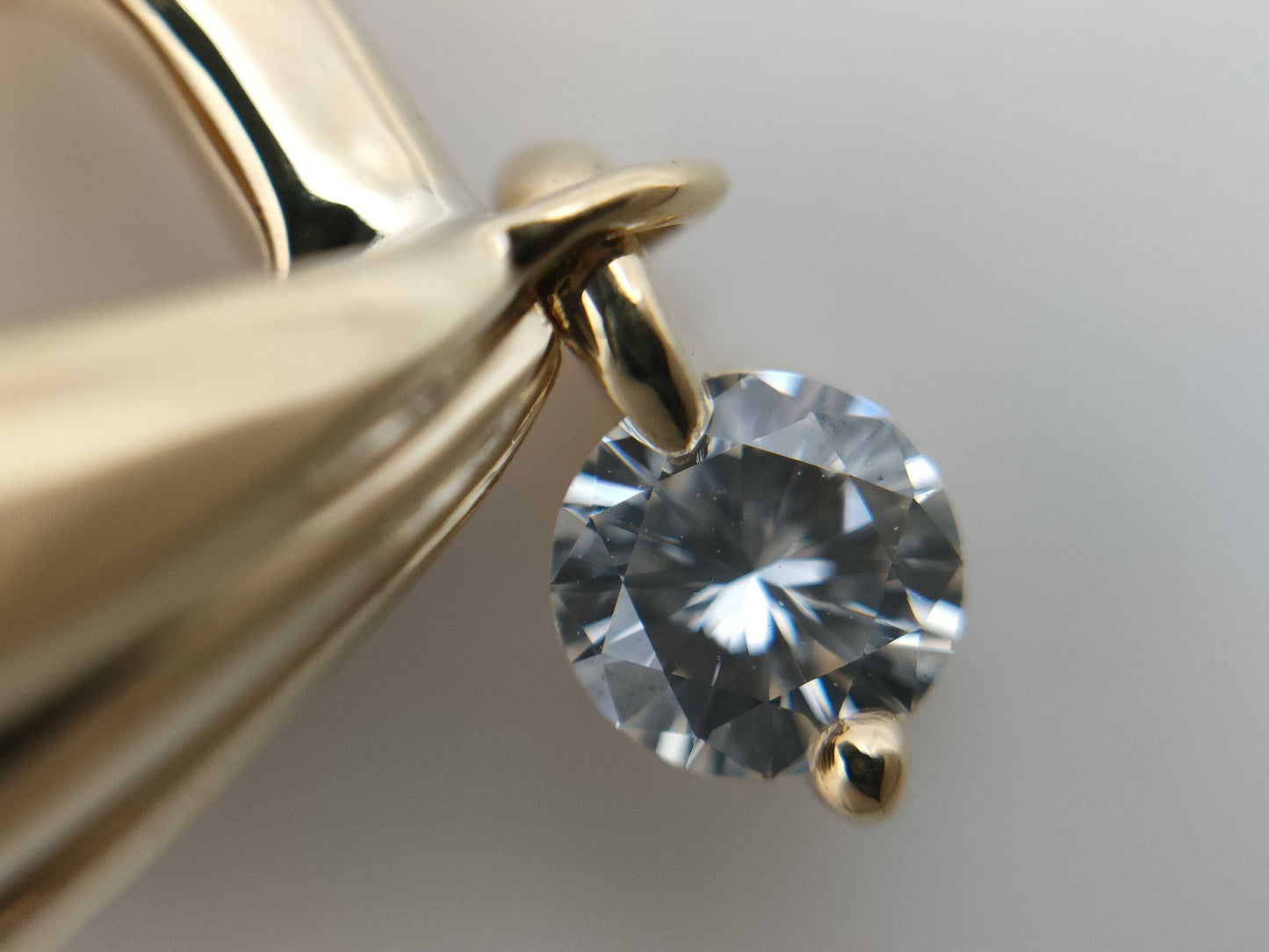 SUWA D0.21/0.21ct K18 9.3g Earrings 