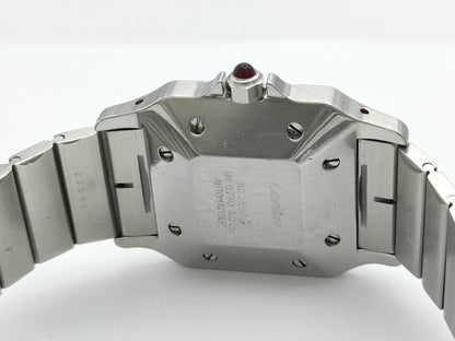 Cartier Santos Galbe LM 2961 52173 Bordeaux Dial Automatic Women's Watch