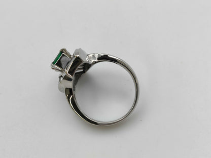 E1.03ct D0.63ct PT900 12.0g Ring 