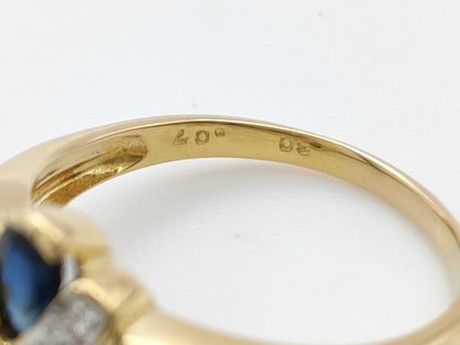 S0.80ct D0.07ct 750 4.2g Ring 