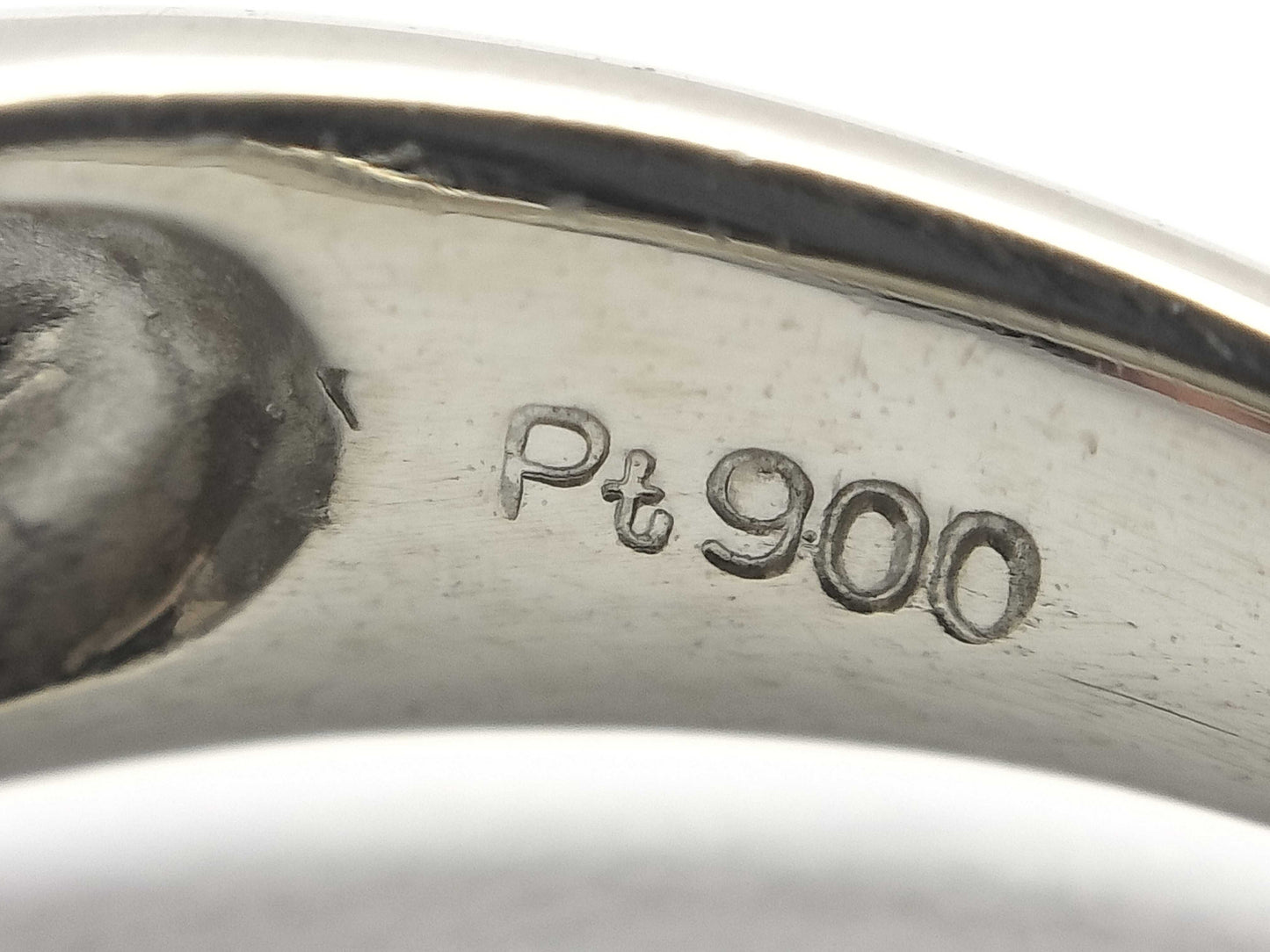 S 0.27ct PT900 5.2g Ring 