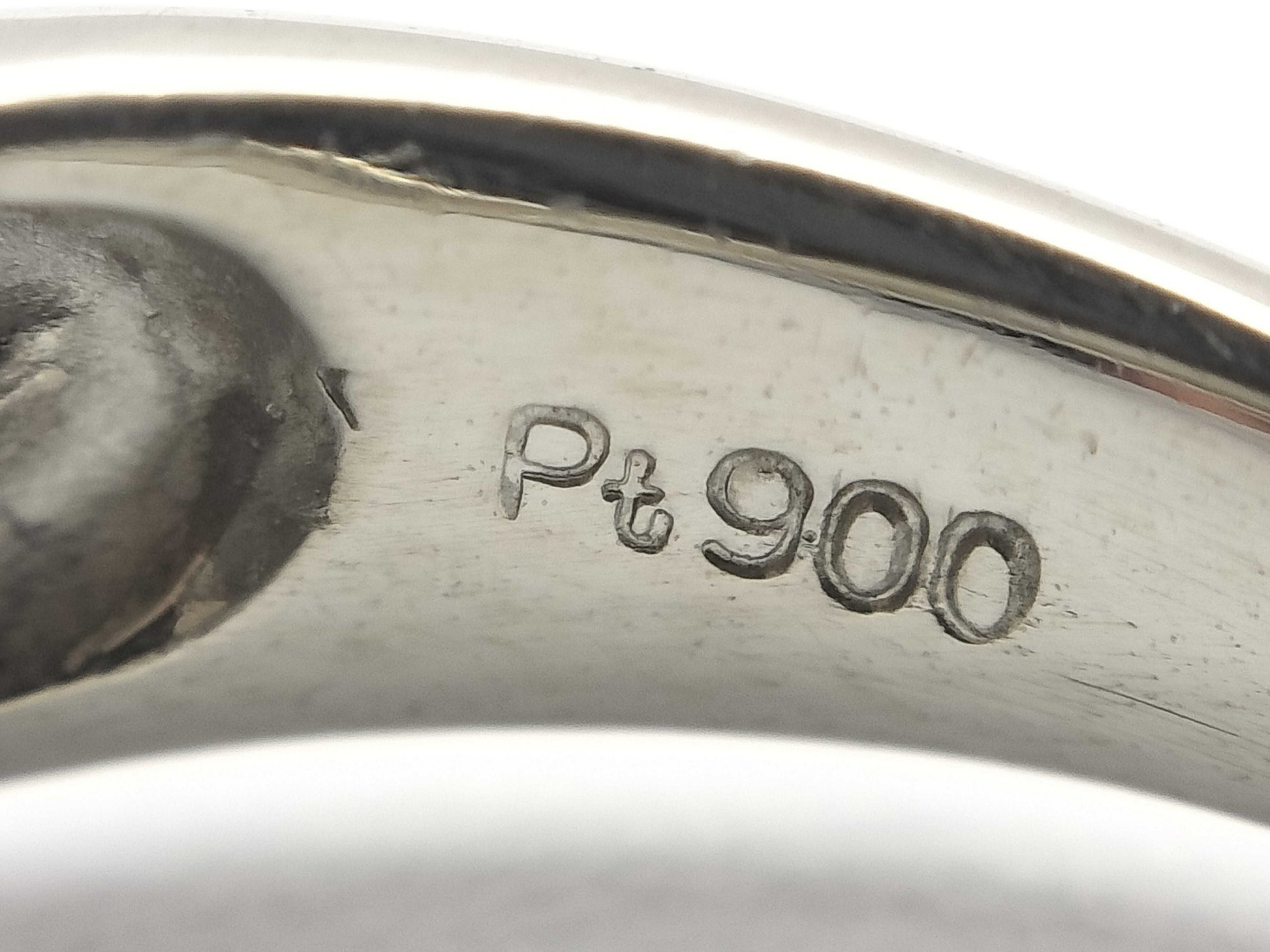 S 0.27ct PT900 5.2g Ring 