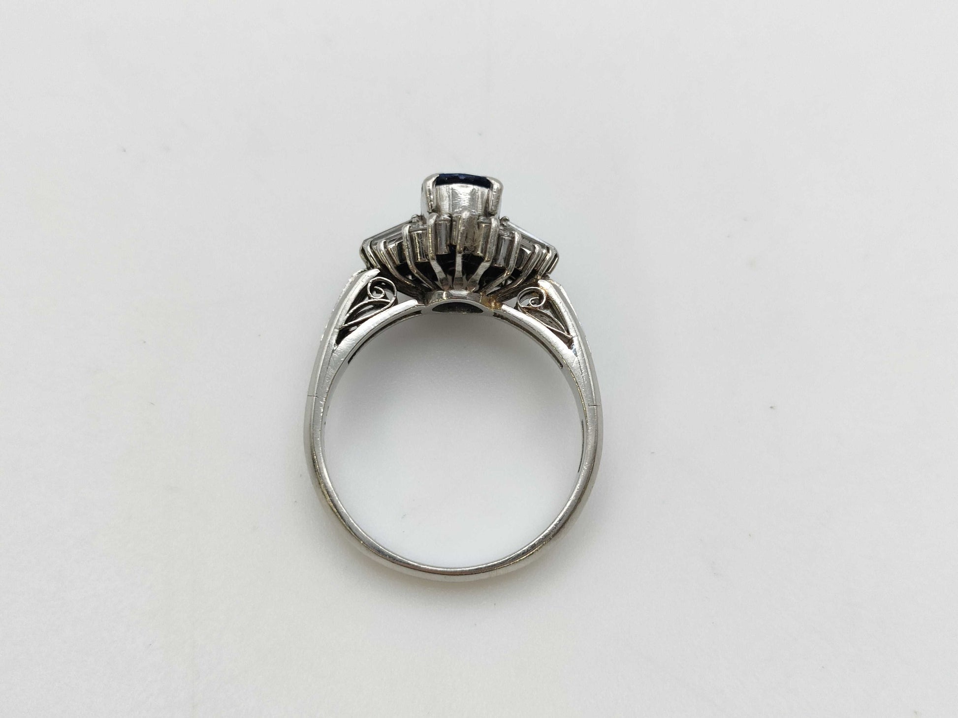 S1.245ct D0.26ct/0.15ct PM900 5.8g Ring 